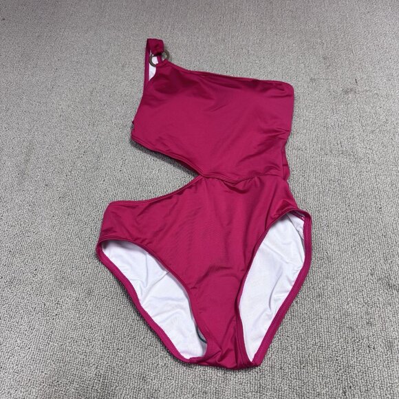 Banana Republic Swimsuit Pink One Piece Women’s Size Medium NWT - Picture 5 of 11